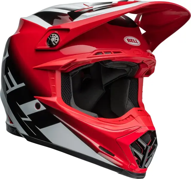 BELL Moto-9S Flex Cross Hjelm S Rød 