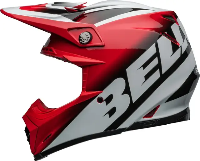 BELL Moto-9S Flex Cross Hjelm S Rød 