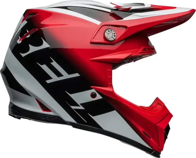 BELL Moto-9S Flex Cross Hjelm S Rød 