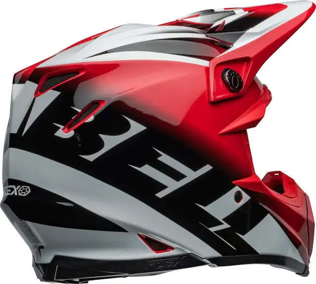 BELL Moto-9S Flex Cross Hjelm S Rød 