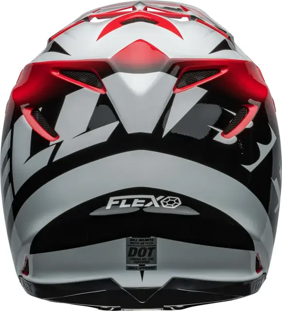 BELL Moto-9S Flex Cross Hjelm S Rød 