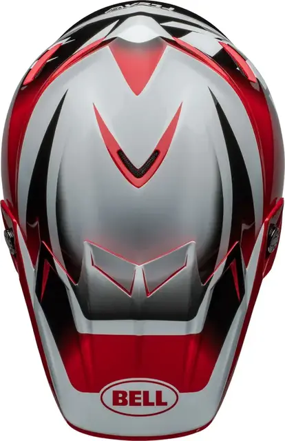 BELL Moto-9S Flex Cross Hjelm S Rød 