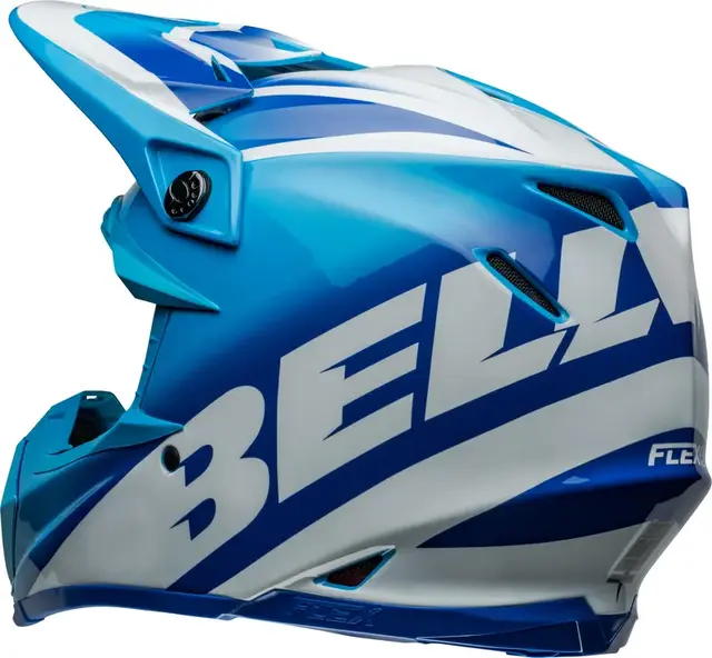 BELL Moto-9S Flex Cross Hjelm S Blå 