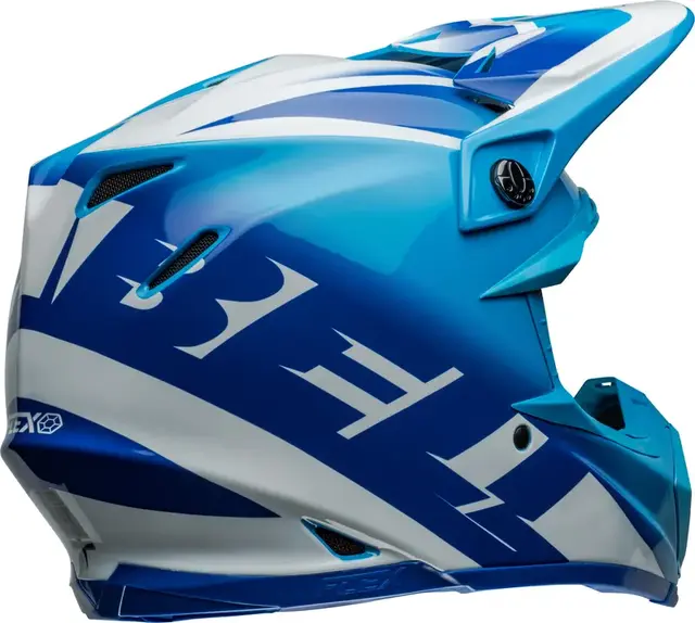 BELL Moto-9S Flex Cross Hjelm S Blå 