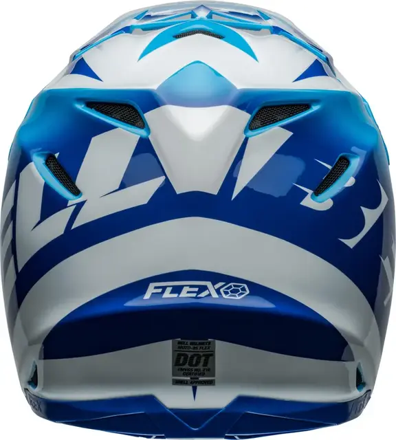 BELL Moto-9S Flex Cross Hjelm S Blå 