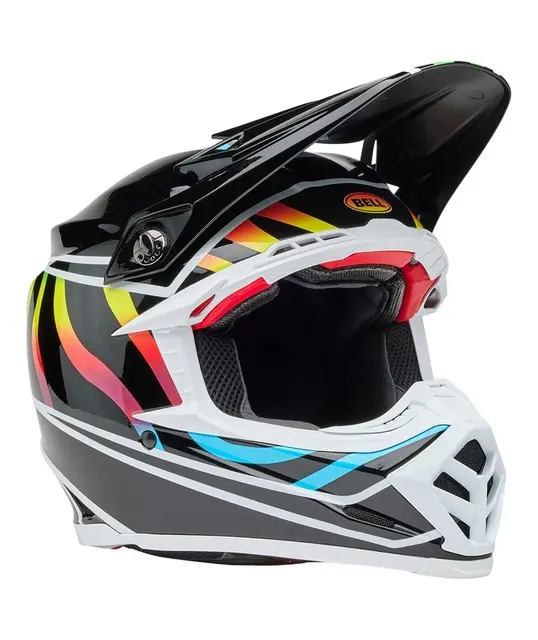 BELL Moto-9S Flex Cross Hjelm L Drift Gloss Black Multi 