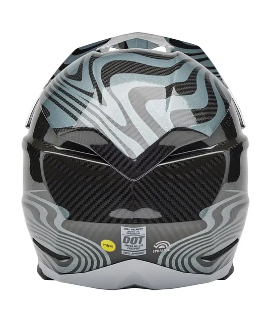 Bell Moto-10 Spherical Mips  Hjelm Cortex Sølv/Grå - Small 