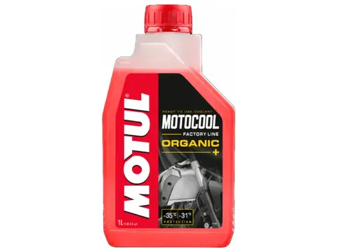 Motul Motocool -35 1 Liter. Rød