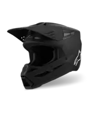 Alpinestars S-M3 Crosshjelm Matt sort XS