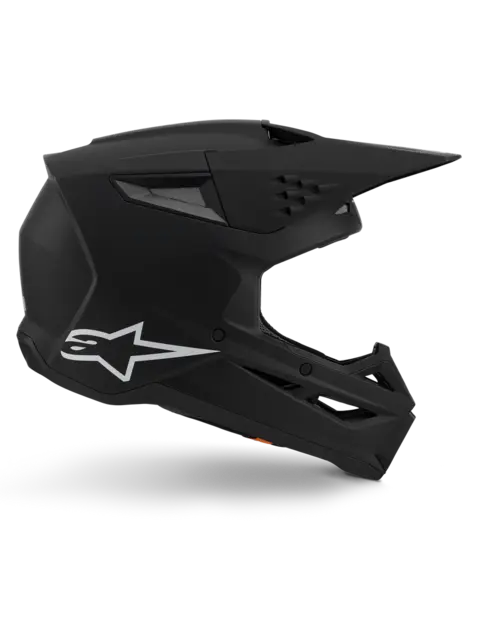 Alpinestars S-M3 Crosshjelm Matt sort XS 