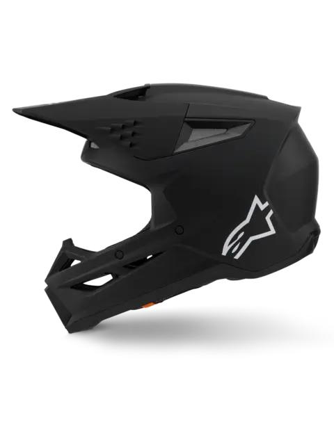 Alpinestars S-M3 Crosshjelm Matt sort XS 