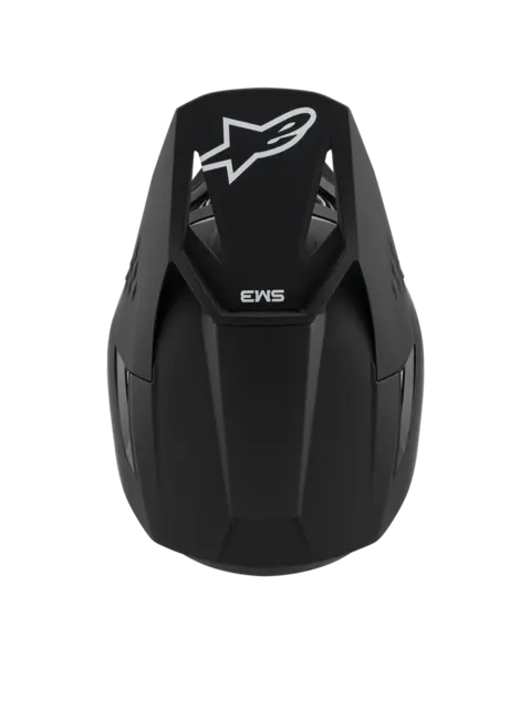 Alpinestars S-M3 Crosshjelm Matt sort XS 