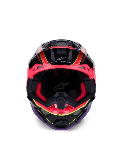 Alpinestars S-M10 MIPS Crosshjelm Rosa/Lilla S 