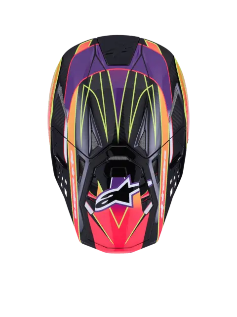 Alpinestars S-M10 MIPS Crosshjelm Rosa/Lilla S 