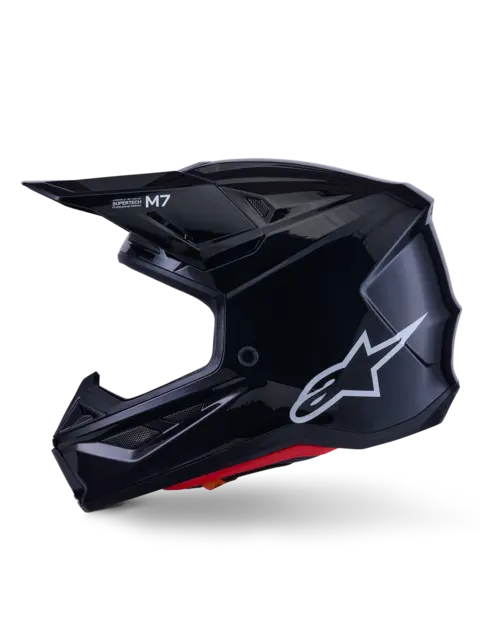 Alpinestars S-M7 Crosshjelm Sort XS 