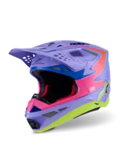 Alpinestars S-M10 MIPS Crosshjelm Lilla XS