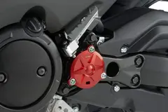 Puig Sump Case Cover | Red | Yamaha T-M ax 530 2017>2019