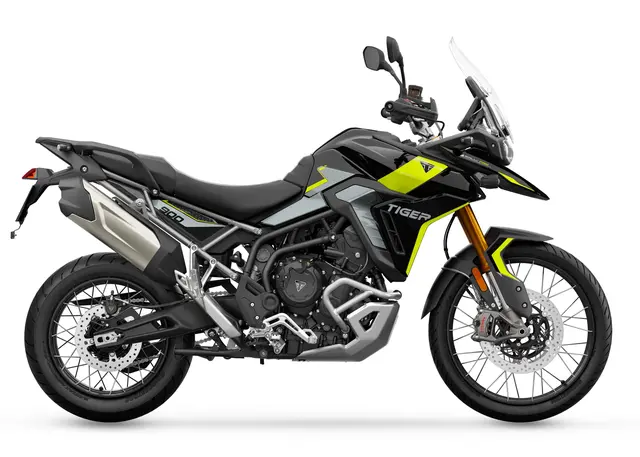 Triumph Tiger 900 Rally PRO 2026 SAPPHIRE BLACK / TRIUMPH RACING YELLOW 
