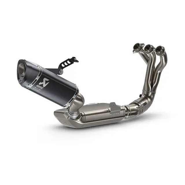 Yamaha OEM Akrapovic Eksosanlegg Sort 