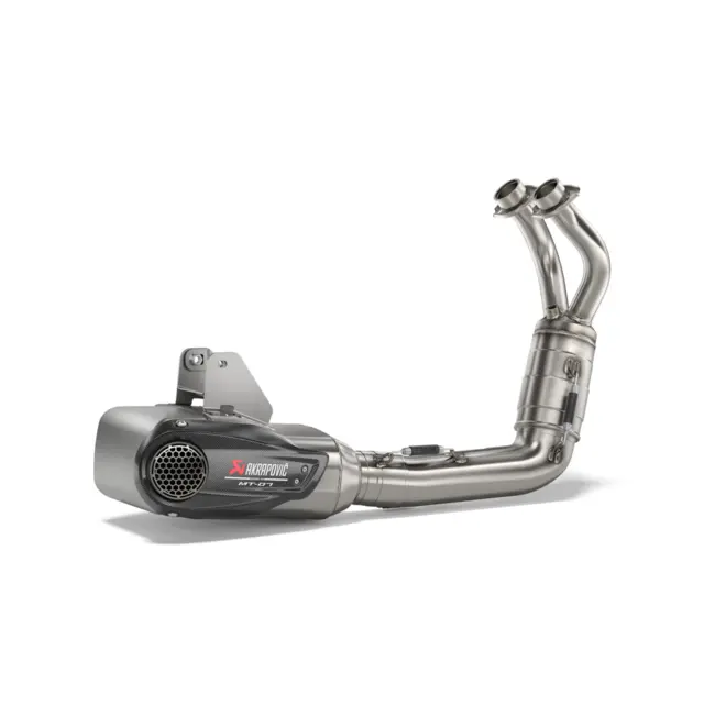 Yamaha Full Akrapovic eksosanlegg Yamaha MT-07 