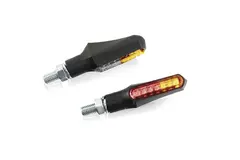 Puig Curve Front Indicators + Running L ights | Black