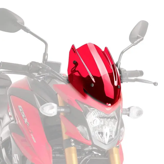 Puig Sport Screen | Red | Suzuki GSX-S 750 2017>2021 