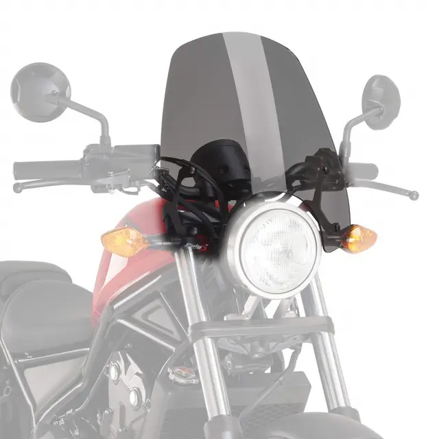 Puig Touring Screen - Mørk Sotet Honda CMX 500 Rebel 2017> 