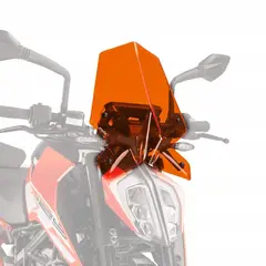 Puig Sport Screen - Orange KTM 125 Duke 2017&gt;