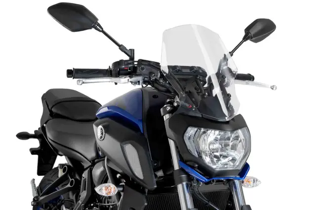 Puig Touring Screen - Klar Yamaha MT-07 2018> 