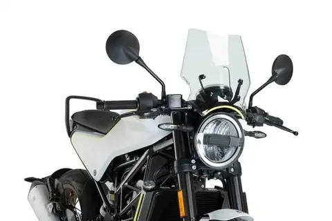Puig Sport Screen - Klar Husqvarna Svartpilen 401 2017-