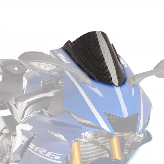 Puig Racing Screen | Carbon Look | Yama ha YZF-R6 2017> 