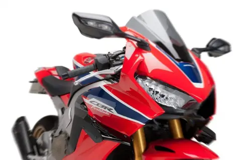 Puig Side Downforce Spoilers | Black/Bl ack | Honda CBR 1000 RR 2017&gt;2019