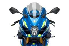 Puig Side Downforce Spoilers | Black/Gr een | Suzuki GSXR 1000 2017&gt;