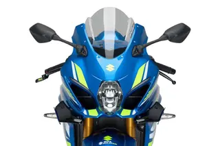 Puig Side Downforce Spoilers | Black/Gr een | Suzuki GSXR 1000 2017>