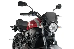 Puig Fly Screen | (Aluminium) Matte Bla ck | Yamaha XSR 700 2016&gt;