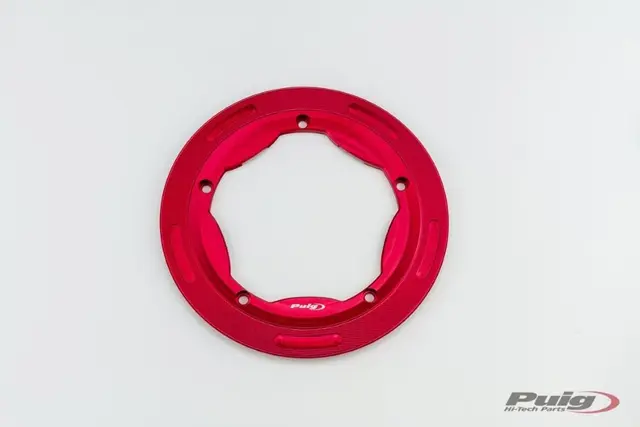 Puig Shaft Ring Trim | Red | Yamaha T-M ax 530 2017>2019 