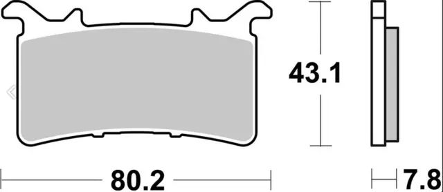Sbs Bremseklosser Sinter 