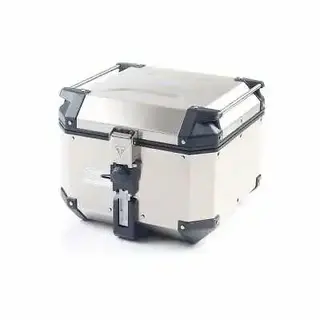 Triumph Expediton top boks Tiger 900 42L aluminium s&#248;lv