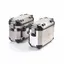 Triumph Expedition Pannier kit Tiger 900 Aluminium s&#248;lv veskesett