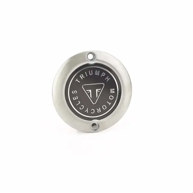 Triumph Clutch Badge, Brushed Triumph flere modeller 
