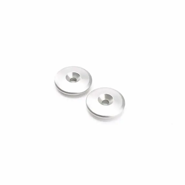 Bar End Finisher, Pair, Clear 