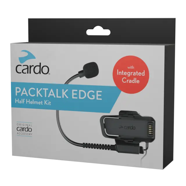 Cardo Halvhjelmkit med cradle Edge/Pro 