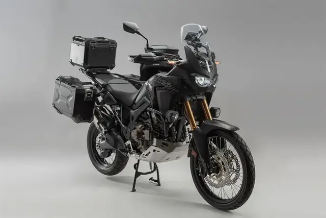 Sw-Motech Adventure Bagasjesett Sort TRAX ADV Sidevesker Og Toppboks 