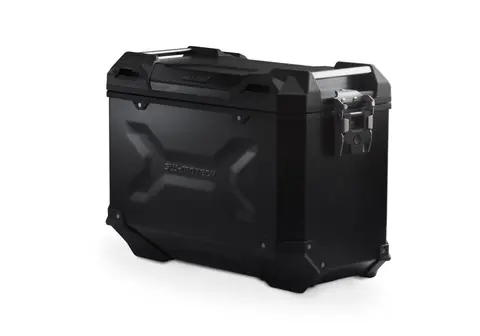 Sw-Motech TRAX ADV L Side case. Aluminum. 45 l. Right. Black.