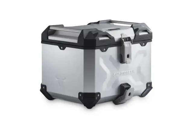 Sw-Motech TRAX ADV top case system Silver. CB500X (13-), CB500F (-16),CBR50 
