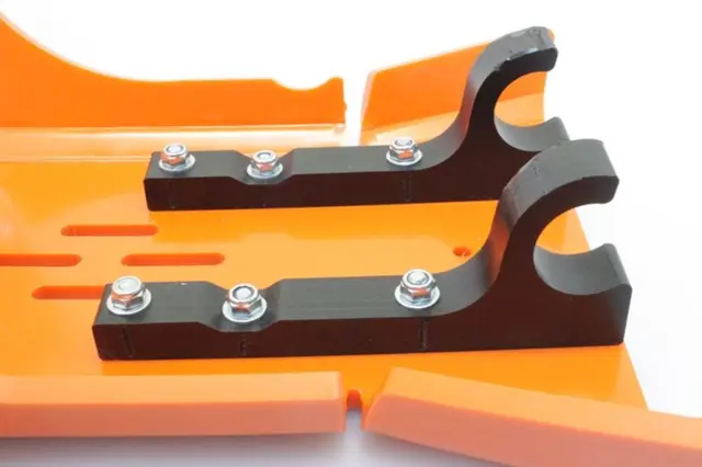AXP Xtreme Bunnplate Oransje - EXC-F 450/500 17-23 