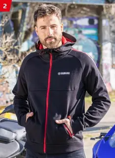 Yamaha Revs Durban Hettegenser Med Glidel&#229;s