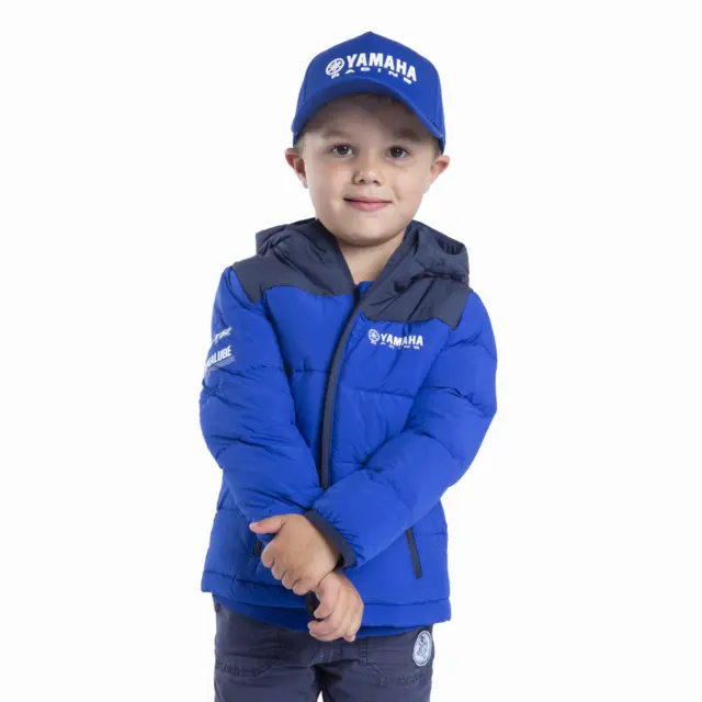 Yamaha Paddock Vattert Jakke Barn 140 Lett og varm jakke for aktive barn 