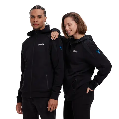 Yamaha Hoodie Sort Unisex
