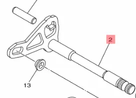Yamaha OEM Giraksel YZ125